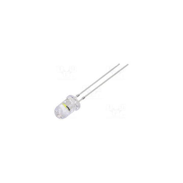 LED 5MM BLANC FROID CLIGNOTANT 1HZ