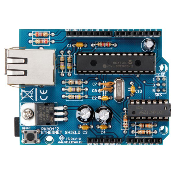ETHERNET SHIELD POUR ARDUINO®