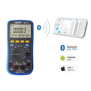 Multimètre numérique OWON B41T+ à 4 chiffres et demi avec Bluetooth