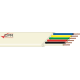 CABLE PLAT TELEPHONE 6x0.08MM BLANC