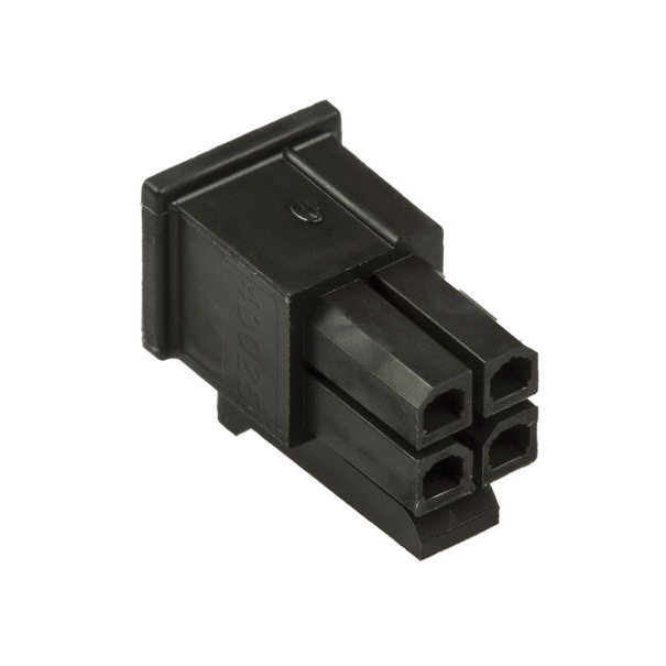 CONNECTEUR MOLEX MICRO-FIT 4CTS FEM DROIT POUR CABLE