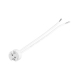SOCKET MR16 - GU5.3 - MR11 - GU4 EN PORCELAINE ROND + 10 CM DE FIL