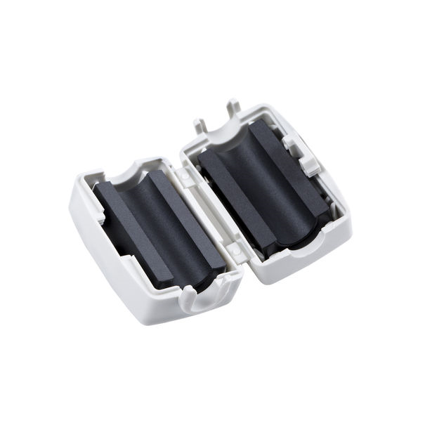 FERRITE POUR CABLE 6-7.5MM AVEC BOITIER PLASTIQUE