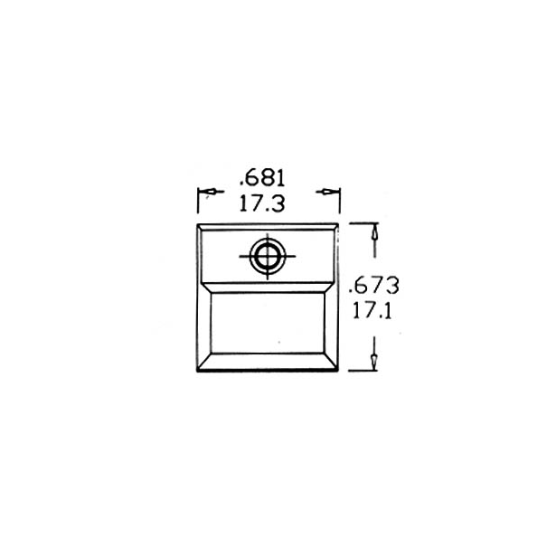 SP86-B2-9-1  DIGITAST GRIS  AVEC LED ROUGE