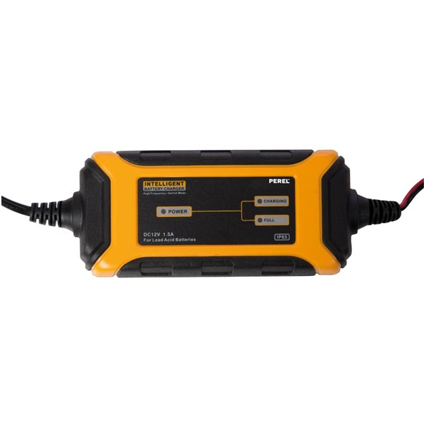 CHARGEUR INTELLIGENT POUR BATTERIE À ACIDE DE PLOMB - 12 VDC - 1.5 A