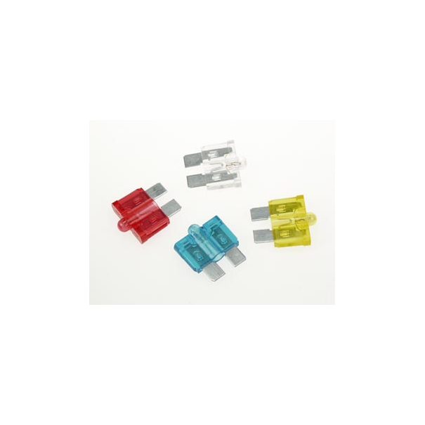 FUSIBLE AUTOMOBILE AVEC VOYANT LUMINEUX (20A - JAUNE)