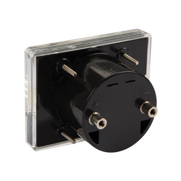 AMPEREMETRE ANALOGIQUE DE TABLEAU 100mA CC / 60 x 47mm AMPEREMETRE ANALOGIQUE DE TABLEAU 100mA CC / 60 x 47mm