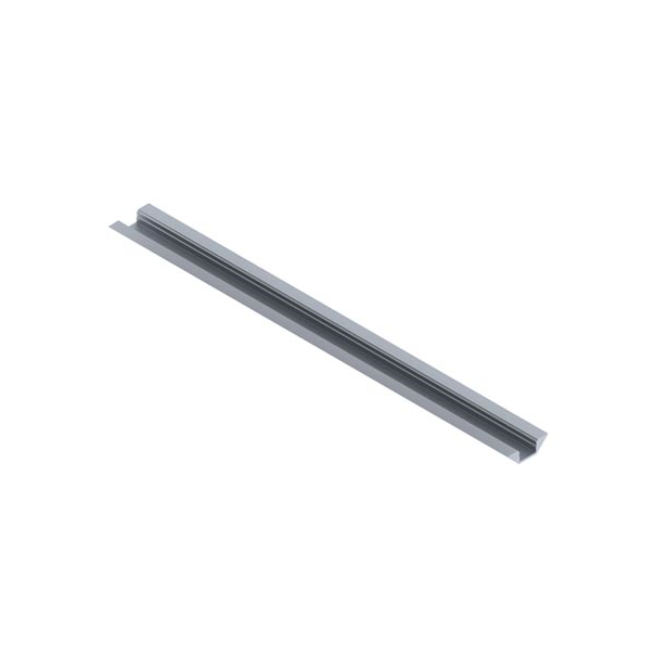 ALU-CORNER - PROFILÉ EN ALUMINIUM POUR RUBAN LED - PROFILÉ ANGULAIRE - ALUMINIUM ANODISÉ - ARGENT - 2 m