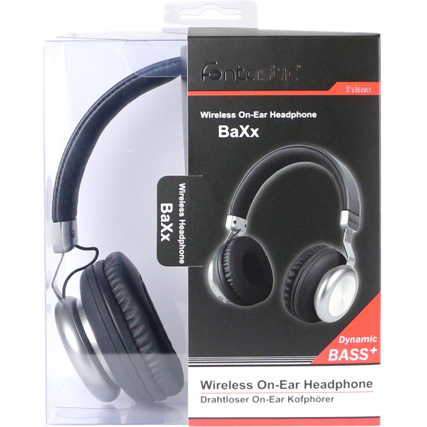 Casque stéréo Bluetooth Monacor BAXX/SW Casque stéréo Bluetooth Monacor BAXX/SW