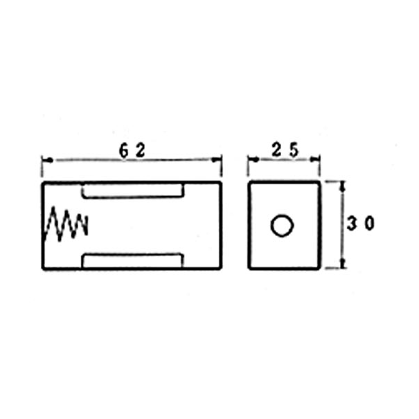 COUPLEUR DE 1 PILE C (LR14), AVEC COSSES A SOUDER