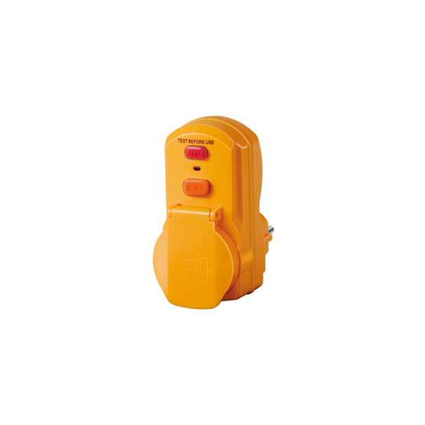PRISE SECTEUR DE SECURITE 16A AVEC DIFFERENTIEL 30mA - BDIA-30