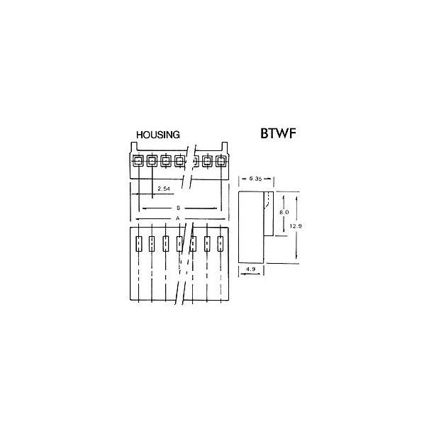 CONNECTEUR AVEC CABLE POUR CI - FEMELLE - 15 CONTACTS / 20cm