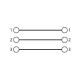 XLR FEMELLE 3 BROCHES VERS XLR FEMELLE 3 BROCHES
