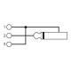 XLR MALE 3 BROCHES VERS FICHE JACK FEMELLE 6.35mm MONO