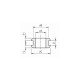 SERRE-CABLE POUR CABLES PLATS 3 x 5,6mm