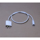 CABLE D'ALIMENTATION SANS SWITCH POUR BARRE LED Hxxx
