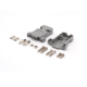 CAPOT PLASTIQUE POUR CONNECTEUR SUB-D 9 BROCHES