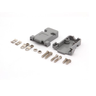 CAPOT PLASTIQUE POUR CONNECTEUR SUB-D 9 BROCHES