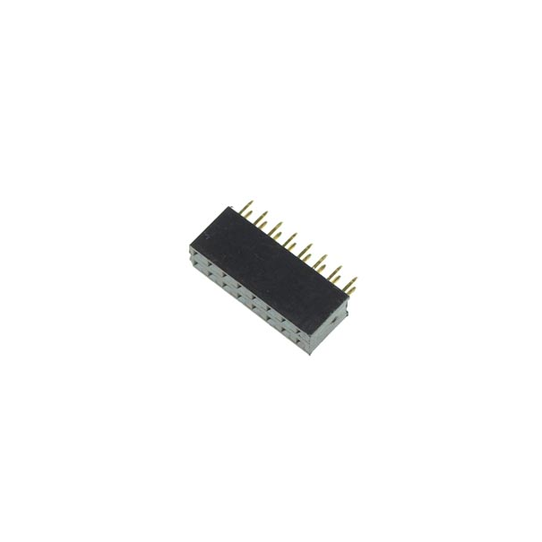 BARRETTE FEMELLE DOUBLE RANGEE - 16 BROCHES