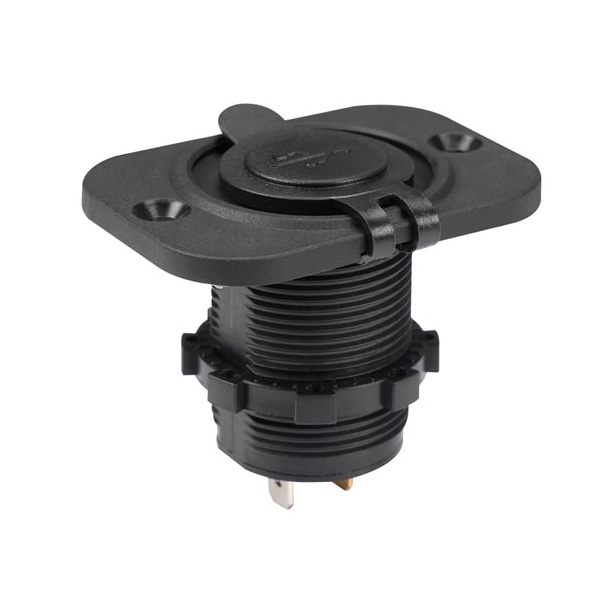 CHARGEUR DE VOITURE  USB ENCASTRABLE (ENTRÉE 12-24 VCC, SORTIE 5 V)