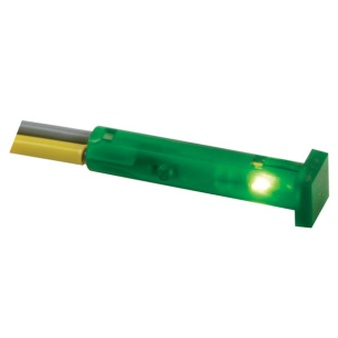 VOYANT CARRE 7 x 7mm 24V VERT