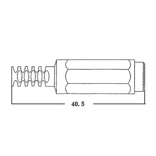 CONNECTEUR D'ALIMENTATION CC FEMELLE  2.5 x 5.5mm CONNECTEUR D'ALIMENTATION CC FEMELLE  2.5 x 5.5mm