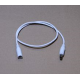 CABLE D'ALIMENTATION DC PLUG MALE/FEMELLE 1 METRE POUR BARRE LED Hxxx