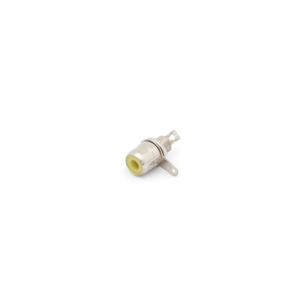 EMBASE RCA FEMELLE - NICKELEE - JAUNE
