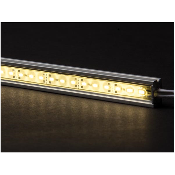 BARRETTE À LED RIGIDE - HAUTE LUMINOSITÉ - 50 CM - BLANC CHAUD