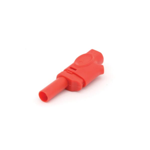 FICHE BANANE 4mm SELON IEC1010 - ROUGE