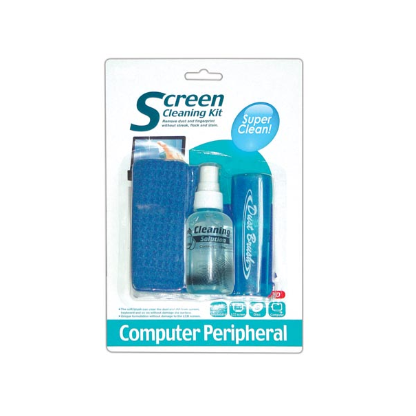 KIT DE NETTOYAGE POUR ÉCRANS LCD - 60ml KIT DE NETTOYAGE POUR ÉCRANS LCD - 60ml