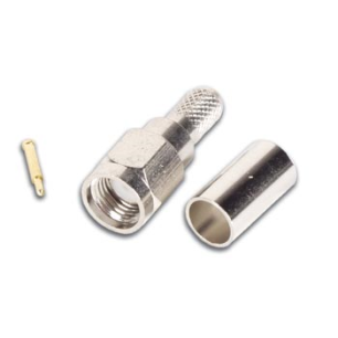 CONNECTEUR SMA MALE, 3pcs, TYPE A SERTIR - POUR RG58