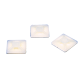 SUPPORT AUTOCOLLANT POUR SERRE CABLE-  19X19mm - LARGEUR MAX 3,6 mm