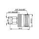 CONNECTEUR SMA MALE VERS N FEMELLE