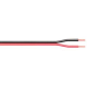 CABLE HAUT-PARLEUR - ROUGE/NOIR - 2 x 0.50mm² au mètre