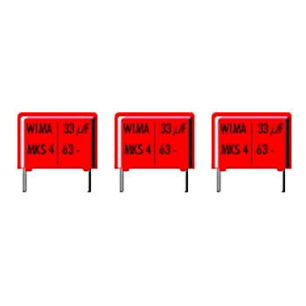 CONDENSATEUR 1.5M 275V MKT X2