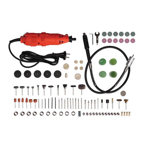 PERCEUSE DE PRÉCISION ELECTRIQUE & JEU DE GRAVURE  - 162 pcs. PERCEUSE DE PRÉCISION ELECTRIQUE & JEU DE GRAVURE  - 162 pcs.