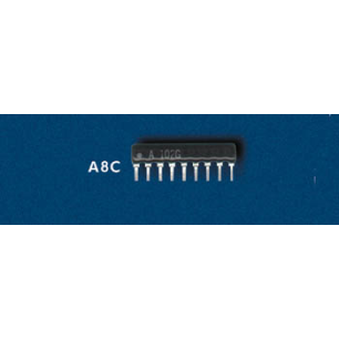 RESEAU DE RESISTANCE SIL 0.125W 150E