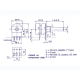 POTENTIOMETRE LOG STEREO 100K