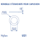 TOGGLE SWITCH RONDELLE ETANCHEITE APEM