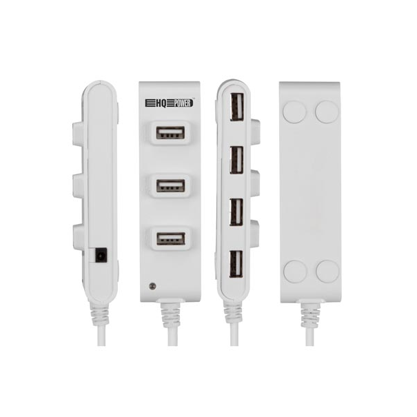 HUB USB 2.0 HAUTE VITESSE - 7 PORTS