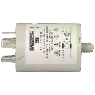CONDENSATEUR 0.47M 250V  ANTIPARASITE
