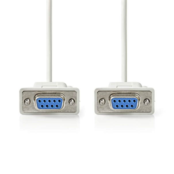 CABLE NULLMODEM DB9F/F 1.8M