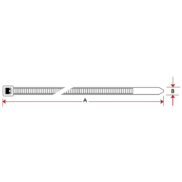 LOT DE 75 SERRE-CÂBLES SOUS BLISTER LOT DE 75 SERRE-CÂBLES SOUS BLISTER