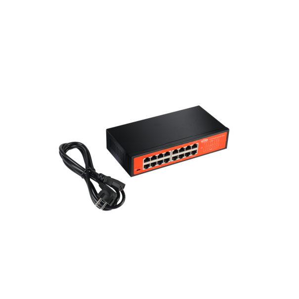 SWITCH ETHERNET 16 CANAUX GIGABIT 20 POUCES