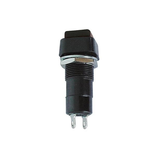 R18-23B BOUTON-POUSSOIR OFF-ON NOIR 3A/125V