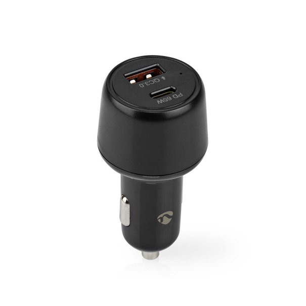 Chargeur de voiture USB - 65W - 2.0 3.0 et 3.25A - 2 sorties - USB A et C - Power Delivery