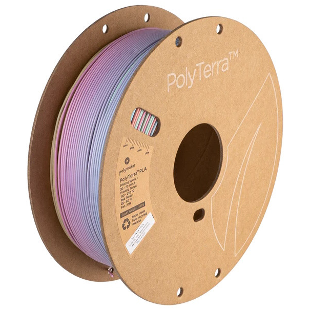 Filament PLA 1.75 mm - Arc en ciel phosphorescent - 1 kg - polylite - Polymaker