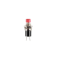 BOUTON-POUSSOIR ON-(OFF) ROUGE