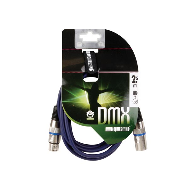 CÂBLE DMX PROFESSIONNEL - 2.5m